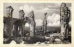 SN - Montfaucon, Ru�nas da Igreja (destru�da na 1� Guerra Mundial) - Edition HS, Verdun - Dim. 14,0x9,1 cm - Col. A. Monge da Silva (c. 1920)
