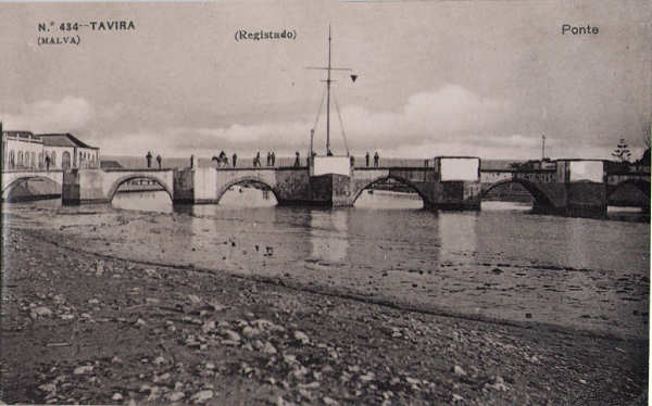 N.� 434 - Ponte - Dim. 137x87 mm em papel de fotografia - Edi��o Malva - Col. A.Monge da Silva (c. 1909)