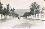 SN - Avenida Bispo Medeiros em D�lly, Timor - Edi��o ??? -  SD - Circulado em 1907 - Dim. ??x?? cm - Col. Monge da Silva