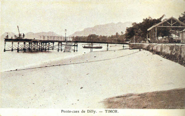 SN - Ponte caes de Dilly - Edi��o L. Geisler -  SD - Dim. ??x?? cm - Col. Monge da Silva (Cerca de 1910)