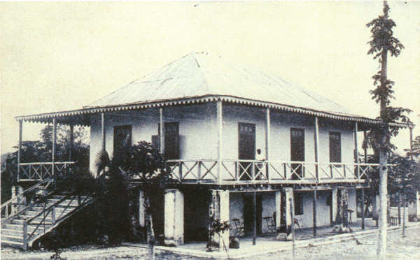 SN - Timor - Comando militar de Viqueque - Edi��o da Miss�o - SD - Dim. ??x?? cm - Col. Monge da Silva (Cerca de 1927)