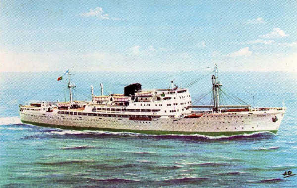 SN - Navio Timor - Edi��o Companhia Nacional de Navega��o, Tip. Duarte Lda, Lx - 12-1963 - Dim. 148x97 mm - Col. Monge da Silva