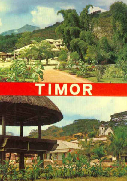 SN - Aspectos de Atsabe, vendo-se o Monte Tata-Mai-Lau (2960m) - Edi��o Comer-Lisboa - SD - Dim. ???x??? mm - Col. A. Monge da Silva (cerca de 1970)