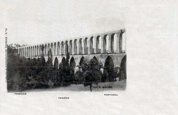 N�10 - Peg�es - Collec��o da Havaneza de Thomar, Foto M. Magalh�es - Dim. 140x90 mm - Col. A. Monge da Silva (cerca de 1900)