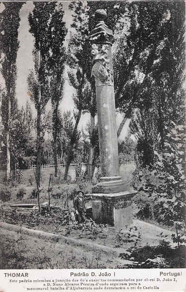 N� 35 - Padr�o de D. Jo�o I - Collec��o da Havaneza de Thomar - Dim. 140x90 mm - Col. A. Monge da Silva (cerca de 1903)