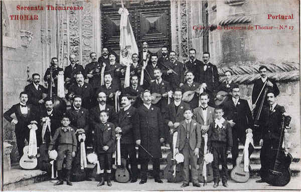 N� 17 - Serenata Thomarense - Collec��o da Havaneza de Thomar - Dim. 140x90 mm - Col. A. Monge da Silva (cerca de 1905)