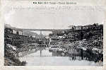 SN - Rio Corgo, ponte met�lica - Editor Phototypia "A. Pinheiro", Gui�es - Dim. 141x91 mm - Col. A. Monge da Silva