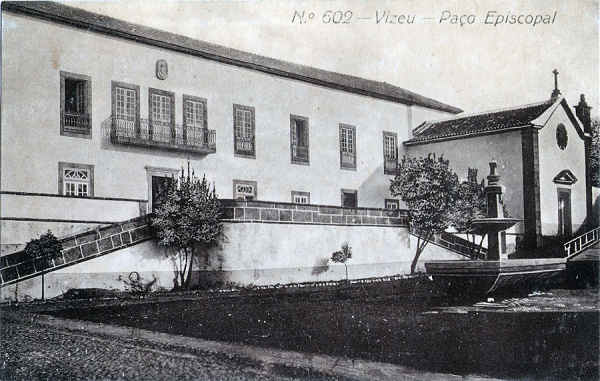 N� 602 - Pa�o Episcopal - Editor Alberto Malva, Rua da Magdalena, 23, Lisboa - Dim. 134x85 mm - (papel fotogr�fico) - Col. A. Monge da Silva