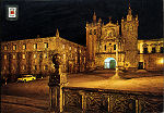 N� 87 - VISEU (Portugal) - S� Catedral e Museu Gr�o Vasco (vista nocturna) - Ed. LIFER, Porto - SD - Dim. 148x103 mm - Circulado em 16-6-1974 - Col. Gra�a Maia