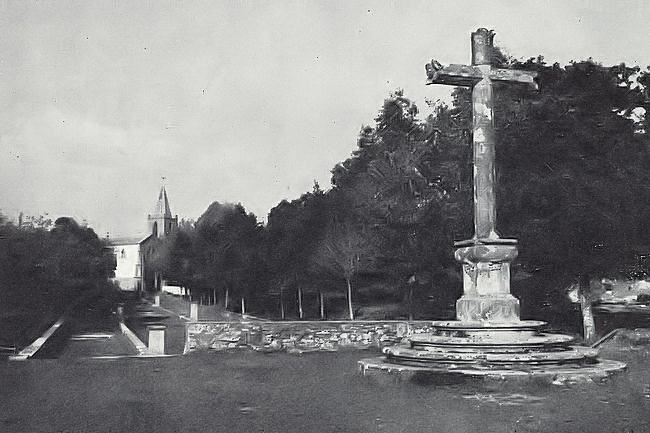 Vista do Santu�rio da Senhora da Sa�de. Clicar para ampliar.