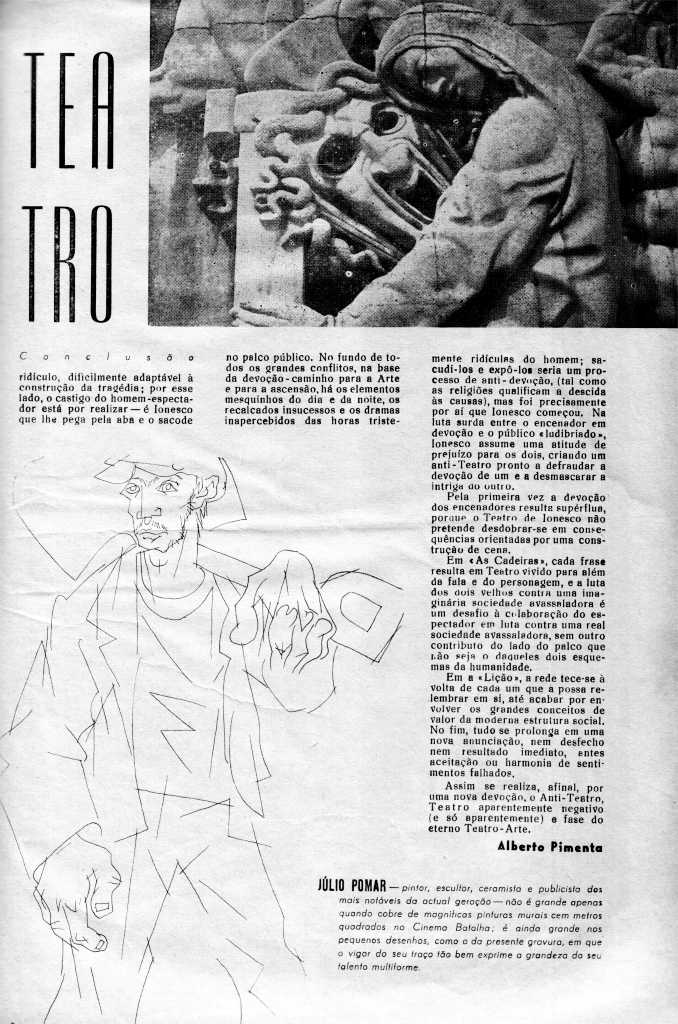 Fac-s�mile da p�gina 21 do suplemento "Companha" - Clicar sobre esta p�gina para passar � seguinte.