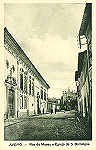 SN - Aveiro - Rua do Museu e Egreja de S Domingos - Edi��o de Souto Ratolla, Aveiro - SD - Dim 13,8x9 cm - Col FMSarmento.