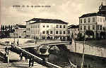 N.� 13 - AVEIRO - As pontes da cidade - Editores MOREIRA & TORRES, Aveiro - SD - Dim 13,8x8,9 cm - Col FMSarmento.