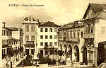 S/N - AVEIRO Pra�a do Comercio - Editor Alberto Malva, R. Madalena, Lisboa - SD - Dimens�es: 13,9x8,9 cm. - Col FMSarmento.