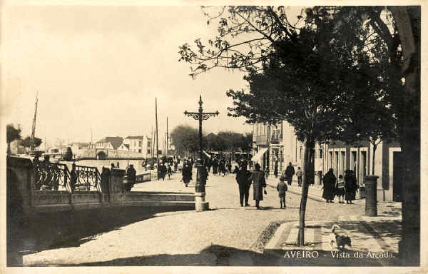 S/N - AVEIRO Vista da Arcada - Edi��o de Souto Ratolla, Aveiro - SD - Dim. 14x9,2 cm. - Col FMSarmento.