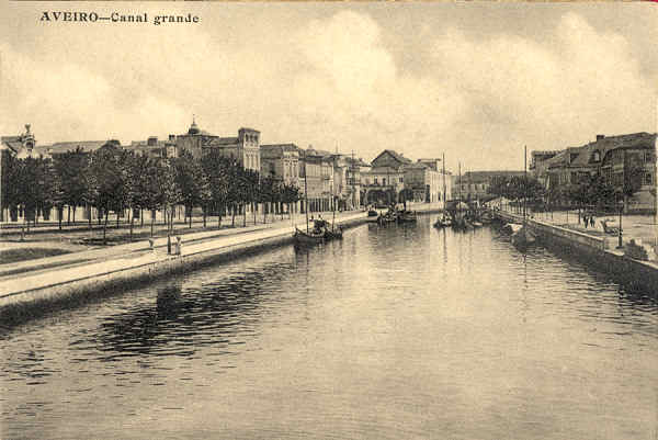 S/N - Aveiro Canal grande - Editor n�o indicado - SD - Dim 13,2x8,8 cm. - Col.  FMSarmento.