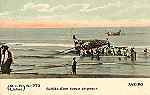 N.� 773 - Sahida d'um barco de pesca - Editor M.I.R., Lisboa - SD - Dimens�es 13,8x8,8 cm. - Col.  FMSarmento.