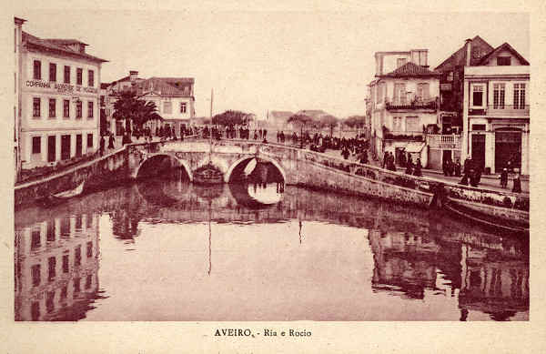 SN - AVEIRO Ria e Rocio - Edi��o Souto Ratolla, Aveiro - SD - Dimens�es: 14x9,2 cm. - Col. FMSarmento