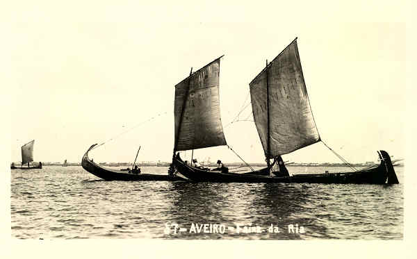 N 57 - AVEIRO Faina da Ria - Editor n�o indicado - Postal em papel Gevaert - SD - Dim. 14x9 cm. - Col. FMSarmento.jpg