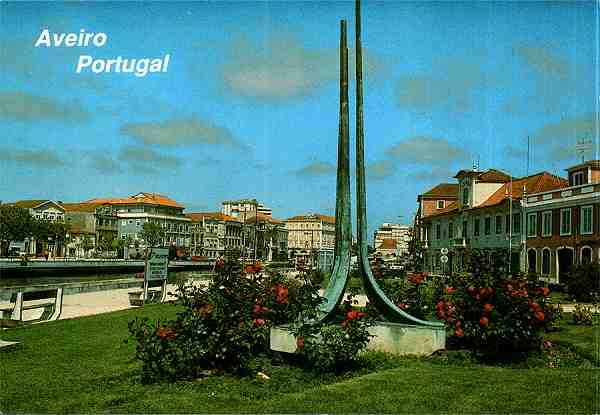 N.� 5 - Monumento dedicado � Avia��o Naval - Distribuidores Bruno da Rocha, Aveiro - Dimens�es: 15x10,4 cm. - Col. HJCO (1976).