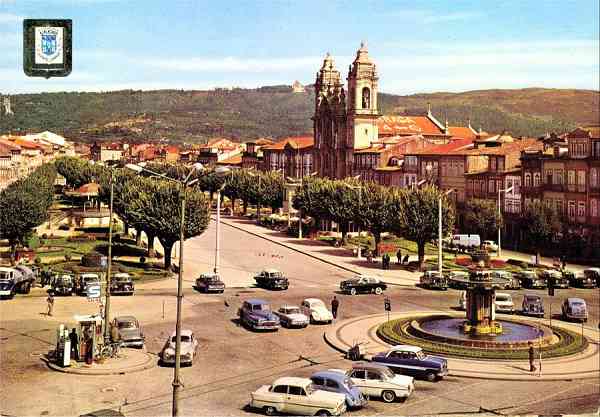 N� 117 - BRAGA (Portugal) - Avenida Central - Edi��o LIFER-Porto - S/D - Dimens�es: 14,9x10,4 cm. - Col. Gra�a Maia