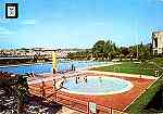 N� 654 - BRAGA (Portugal) - Piscina - Edi��o LIFER-Porto - S/D - Dimens�es: 14,9x10,4 cm. - Col. Gra�a Maia
