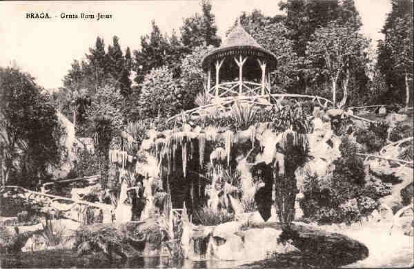 S/N - BRAGA Gruta Bom Jesus - Sem indica��o do Editor - S/D - Dimens�es: 13x8x8,9 cm. - Col. Carneiro da Silva (Circulado em 31/03/1929)