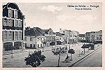 S/N - Caldas da Rainha - Portugal - Pra�a da Rep�blica - Editor Fernando Daniel de Sousa, 1924 - Dimens�es: 14,1x9,2 cm. Col. Miguel Chaby.