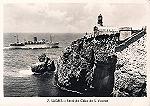 N.� 7 - Farol do Cabo S. Vicente - Ed. Jo�o Eug�nio Fernandes, Sagres - 1950 (?) - Dimens�es: 14,2x9,0 cm. Col. Miguel Chaby. 
