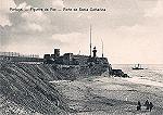 S/N - Portugal - Figueira da Foz - Forte de Santa Catarina (margens douradas) - S/D - Dimens�es: 14,5x9,2 cm. - Col. Miguel Chaby.