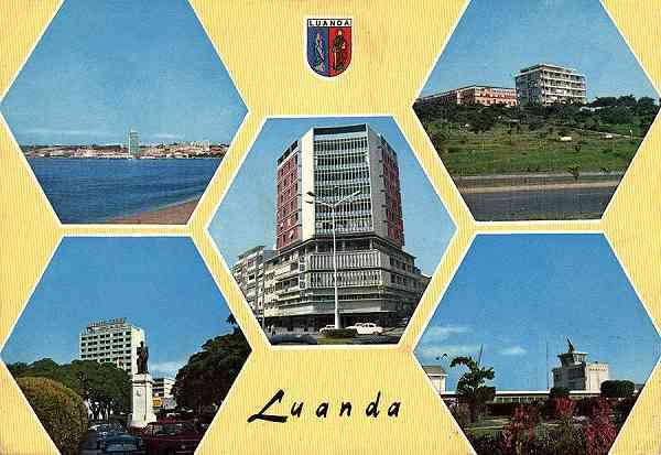 N.� 1 - Luanda - Edi��o Estrela - S/D - Dimens�es: 14,9x10,3 cm. -  Col. Jos� Guiomar (1973)