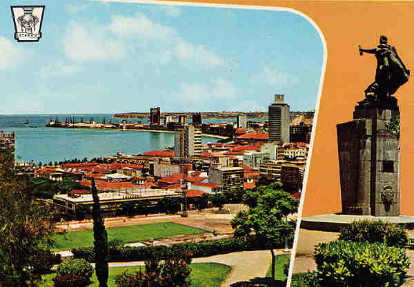 N� 129 - LUANDA. A cidade e o Navegador - Ed. IMCOREL LUANDA - Dim. 14,8x10 cm - Col. M�rio Silva 1971