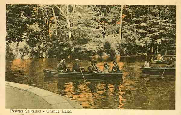 S/N - Pedras Salgadas - Grande Lago - Sem indica��o do editor - S/D - Dimens�es: 13,8x8,9 cm. - Col. Aur�lio Dinis Marta.