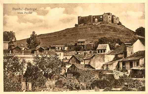 N.� 5847/20 - Pombal-Portugal: Vista Parcial - Edi��o de Jos� Luiz da Cunha & Irm�o, Sucessores - S/D - Dimens�es: 14x9 cm - Col. �nio C. Semedo.