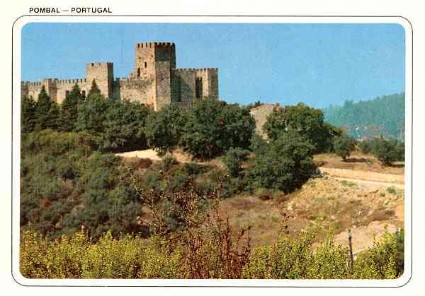 N.� 3401 - POMBAL: Castelo - RAN Tel. 670192-661514; Edi��o ANCORA - S/D - Dimens�es: 15x10,5 cm. - Col. Manuel B�ia.