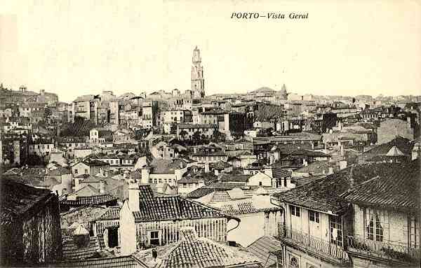 S/N - Porto-Vista Geral - Sem indica��o do editor - S/D - Dimens�es: 13,6x8,7 cm. - Col. Aur�lio Dinis Marta.