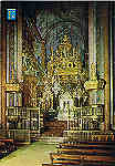 N.� 38 - SANTIAGO DE COMPOSTELA - Altar Mayor de la Catedral. - Ed. DOMINGUEZ - MADRID POSTALES ESCUDO DE ORO Ediciones FISA - Piqu�,4-Barcelona - SD - Dim. 10,3x14,8 cm - Col. Manuel B�ia (1984)