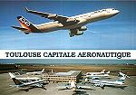 N.� 899 - TOULOUSE Capitale a�ronautique. L'A�rospatiale. L'Airbus A 340 - Ed. s - 10 bis, boulevard de l'Europe - 31120 PORTET-SURGARONNE - Dimens�es: 14,7x10,5 cm. - Col. HJCO (1996).