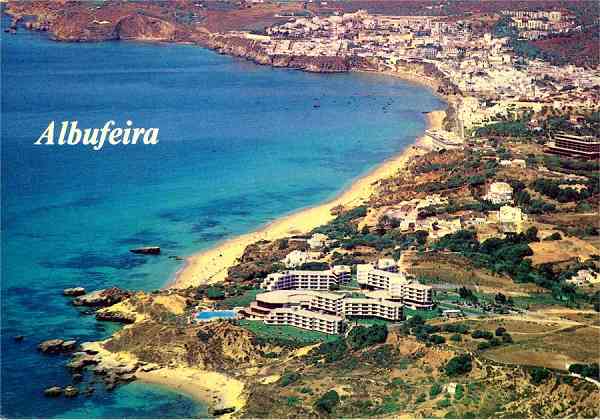 N� 1512 - Albufeira-Algarve - Edi��o FOTO-VISTA, Apartado 1, 8401 Lagoa Codex, Algarve, tel. (082) 57385 - S/D - Dimens�es: 14,6x10,2 cm. - Col. Gra�a Maia.