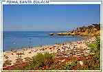 N.� 3403 - Praia Santa Eul�lia Algarve - Edi��o FOTO-VISTA, Algarve Tel. (082) 53324 - Lisboa (01) 3970303 - S/D - Dimens�es: 15x10,2 cm. - Col. Gra�a Maia