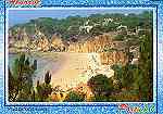 N.� 6481 - Praia Santa Eul�lia 8200 Albufeira Algarve Portugal - Edi��o FRANCISCO M�S, Amadora Tel. (01) 4961155... - S/D - Dimens�es: 15x10,2 cm. - Col. Gra�a Maia