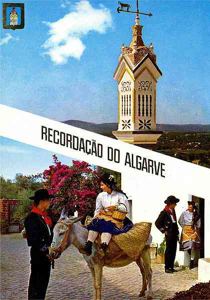 N.� 379 - Algarve: Trajes Regionais. Chamin� t�pica - Edi��o LIFER, Porto - S/D - Dimens�es: 10,3x14,7 cm. - Circulado em 1970 -  Col. Gra�a Maia
