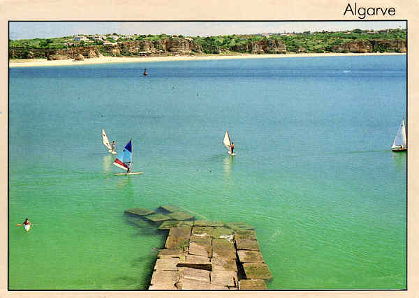Ref� AL1 - ALGARVE - Ed. M J B - SD - Dim.14,8x10,6 cm - Col. Mario Silva