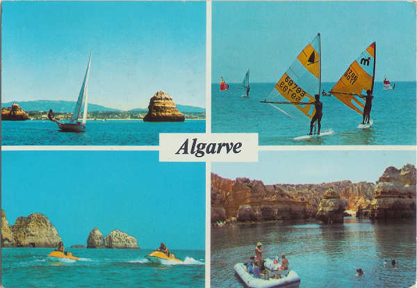 N� 1301 - Algarve - Foto Vista - SD - Circulado em 1978 - Dim. 14,8x10,3 cm - Col. M. Soares Lopes.