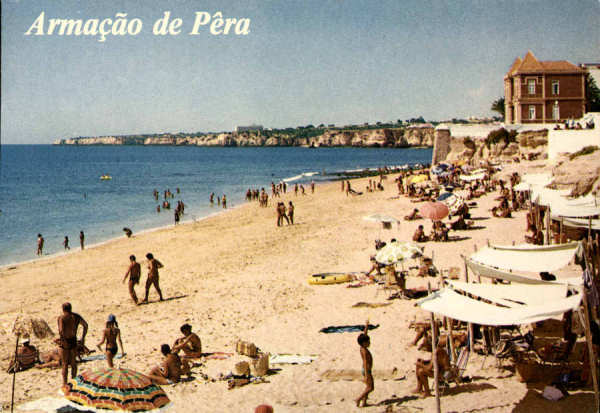 N� 1566 - Arma��o de Pera. Algarve - Ed. Foto-Vista, Lda Apartado 1, 8401 Lagos Codex Algarve, Tel. (082) 57385) - SD - Dim. 14,8x10,2 cm. - Col. �nio Semedo. 