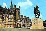 N.� 314 - Batalha - Mosteiro e est�tua equestre de D. Nuno �lvares Pereira -  Ed. D�lia - Dimens�es 15x10,5 cm. -  Col. M�rio F. Silva.