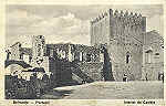 SN - Belmonte Portugal - Interior do Castelo - Editor J. Alves Barreiros - SD - Dim. 14x9 cm. - Col. an�nimo  (Circulado 7-10-1939).