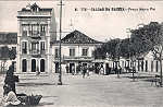 N.� 778 - CALDAS DA RAINHA-Pra�a Maria Pia - Editor Alberto Malva (Editado em 1908) - Dimens�es: 14x9 cm. - Col. Miguel Chaby