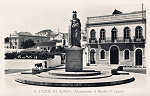 N.� 11 - CALDAS DA RAINHA - Monumento �  Rainha D. Leonor - Colec��o D�lia (Editado em 1955) - Dimens�es: 14x9cm. - Col. Miguel Chaby.