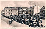 S/N - Portugal-Caldas da Rainha Pra�a 5 de Outubro - Editor Fernando Daniel de Sousa (Editado em 1927) - Dimens�es: 14x9 cm. - Col. Miguel Chaby